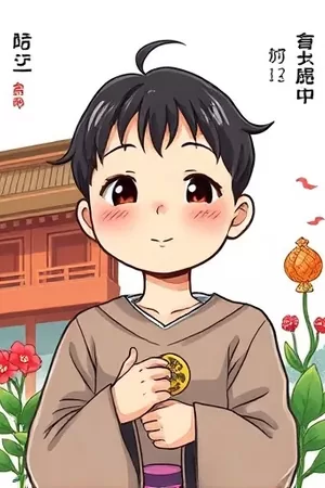 古风成长条漫《织云记》封面，云端织机与少女背影
